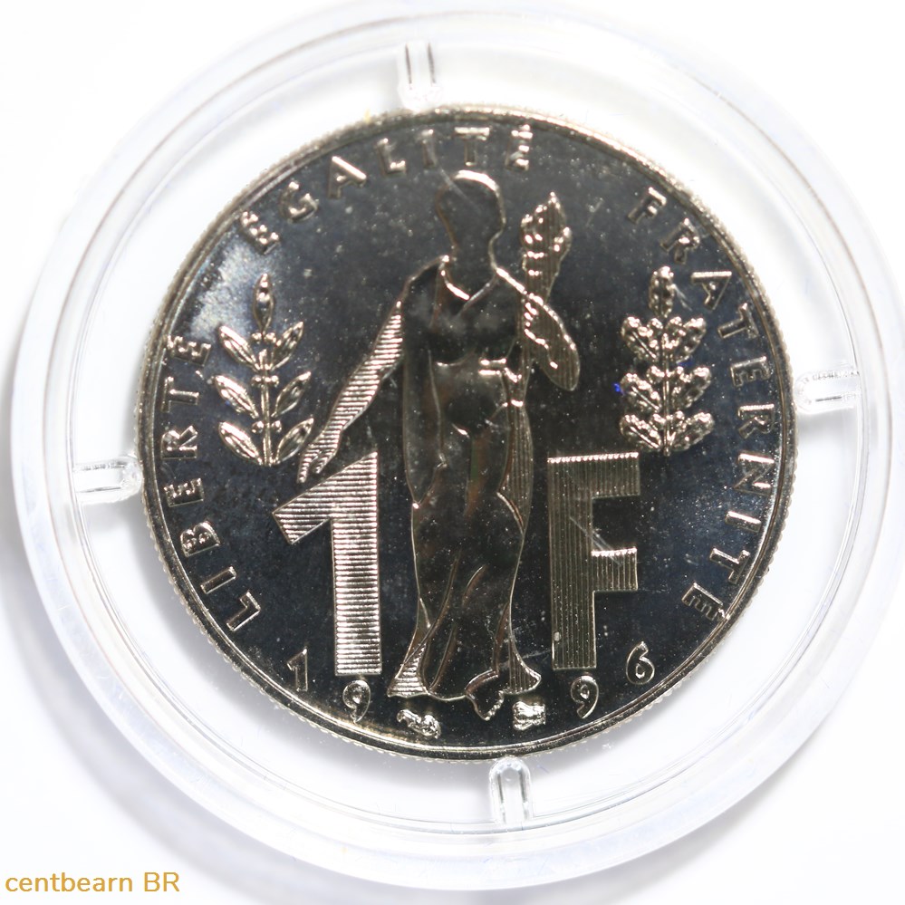 1 franc jacques rueff 1996 monnaies france modernes 1 franc jacques rueff 1996