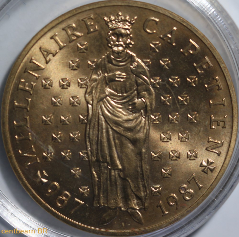 monnaies france modernes essai 10 francsmillenaire capetien