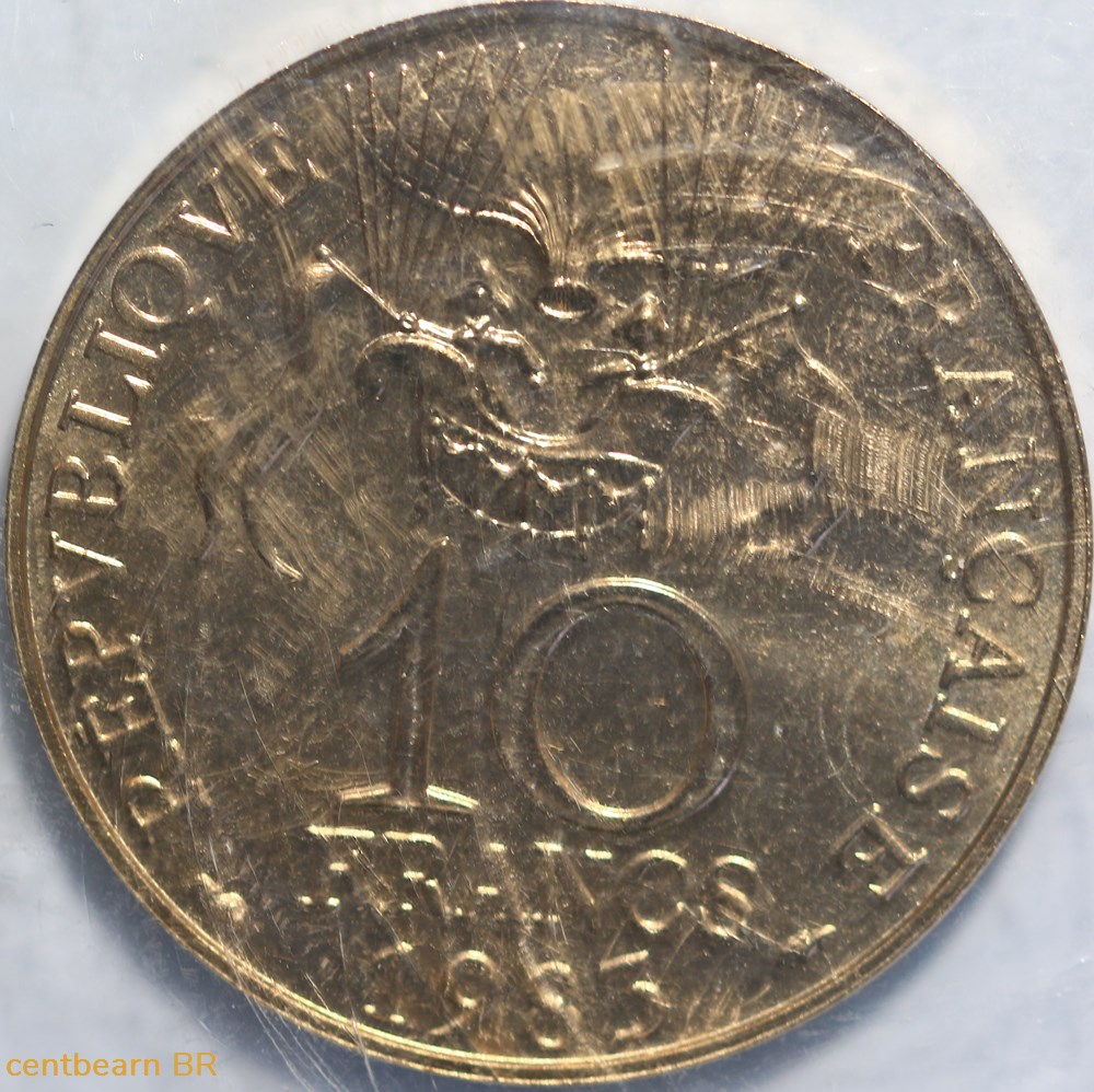 essai 10 francs conquête de l'espace monnaies france modernes essai 10 francs conquete de espace