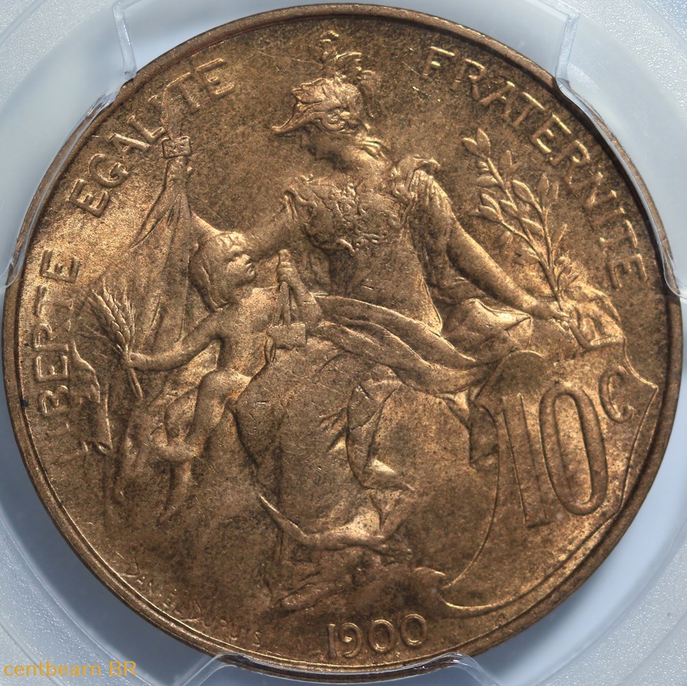 10 centimes daniel dupuis 1900 monnaies monde france 10 centimes daniel dupuis 1900