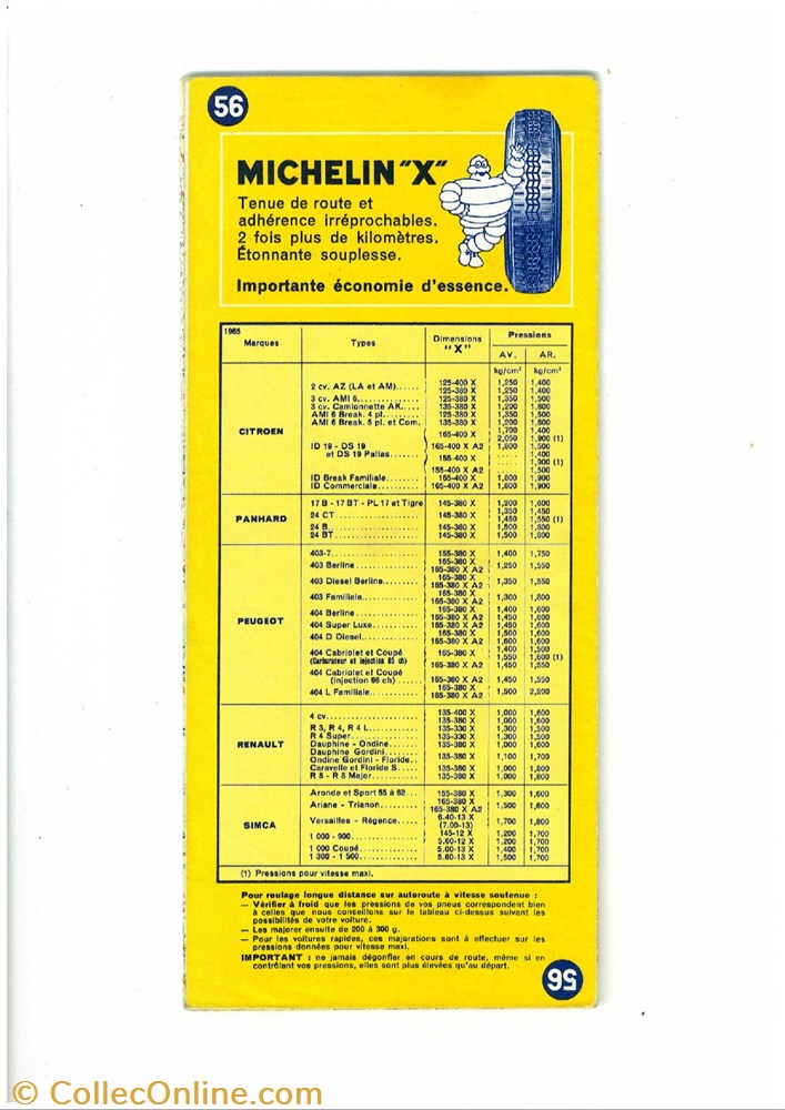 Documents\cartes routières\Michelin vieux papier documents cartes routieres michelin