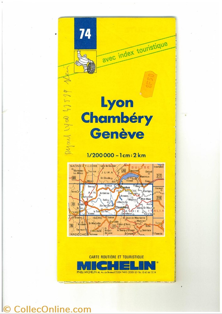 Documents\cartes routières\Michelin vieux papier documents cartes routieres michelin