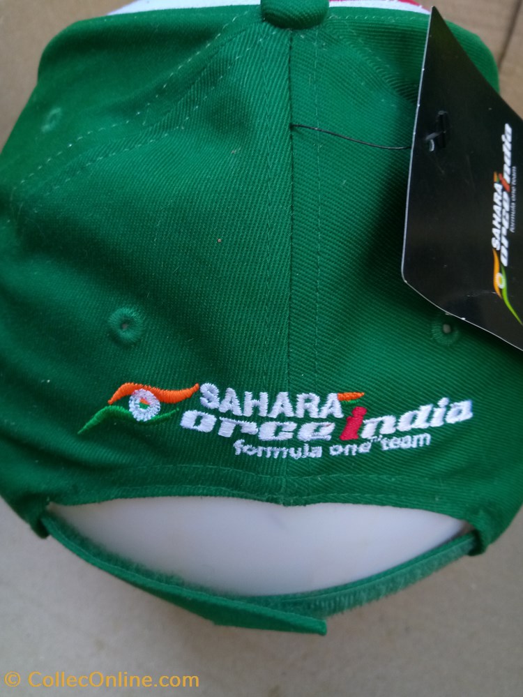 Textile\casquette\écurie_F1\Force_India vetement accessoire textile casquette ecurie f1 force india