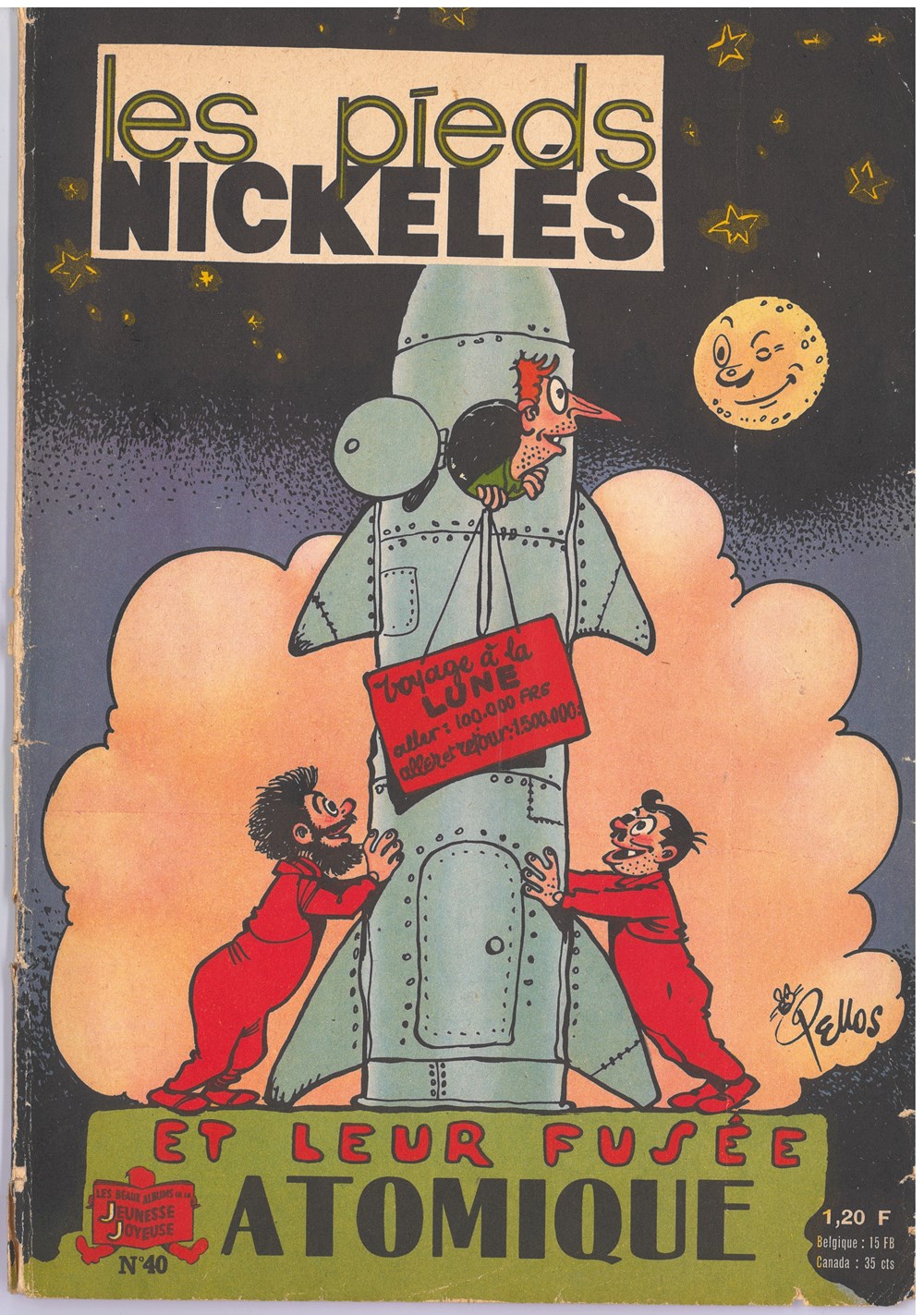 Pieds Nickelés N° 40 1 trim 1965 livres bd revues bandes dessinees pieds nickeles n 40 1 trim 1965
