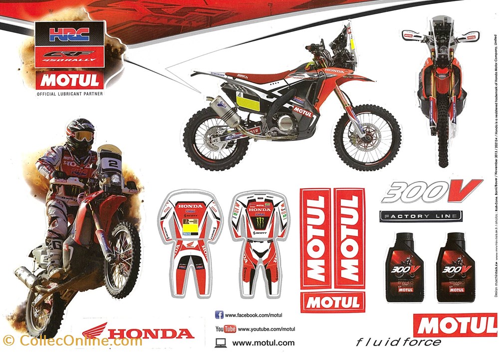 Autocollant\Pétrolier\Motul objets publicitaires autocollant petrolier motul