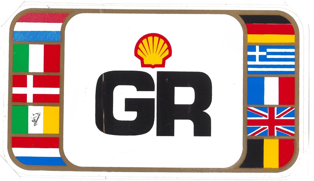Autocollant\Pétrolier\Shell objets publicitaires autocollant petrolier shell