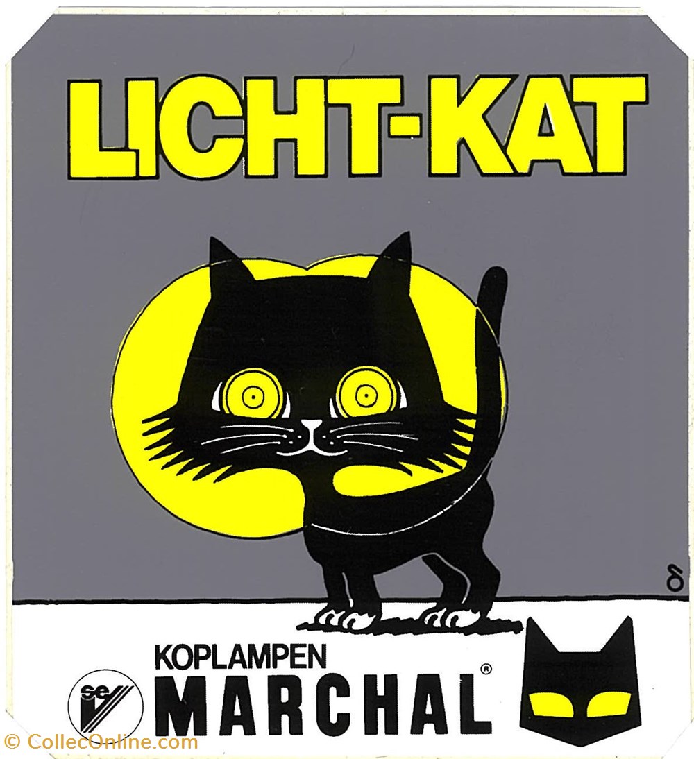 objets publicitaires autocollant equipementier s e v marchal