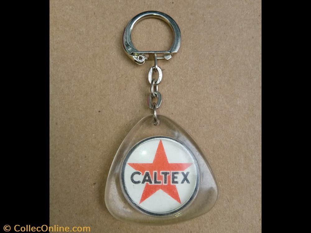 Porte-clé\pétrolier\Caltex autre porte cle petrolier caltex