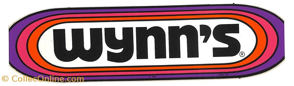 Autocollant\Pétrolier\Wynn's objets publicitaires autocollant petrolier wynn s