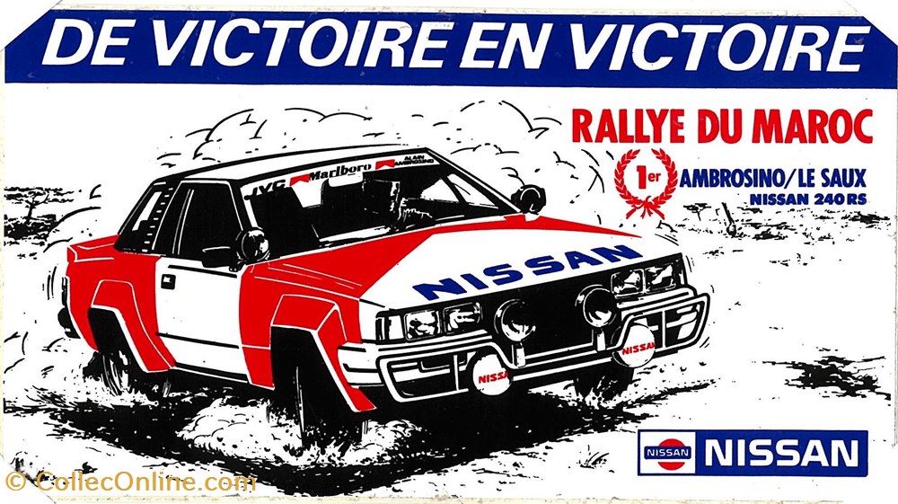 Autocollant\Constructeur\Nissan objets publicitaires autocollant constructeur nissan