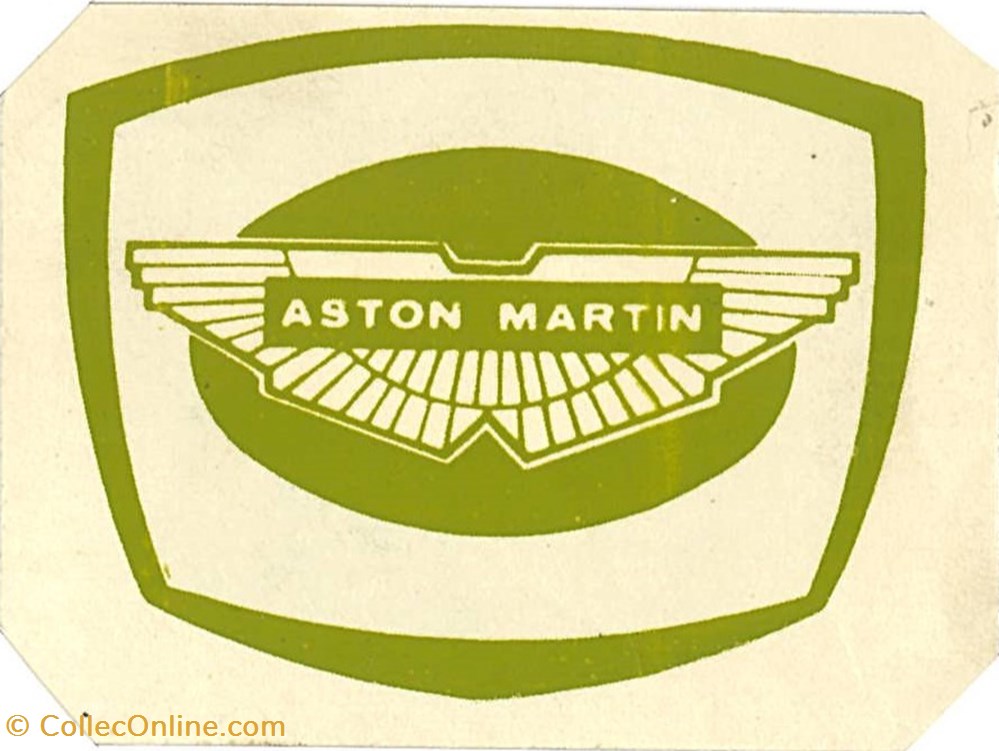 Autocollant\Constructeur\Aston Martin objets publicitaires autocollant constructeur aston martin