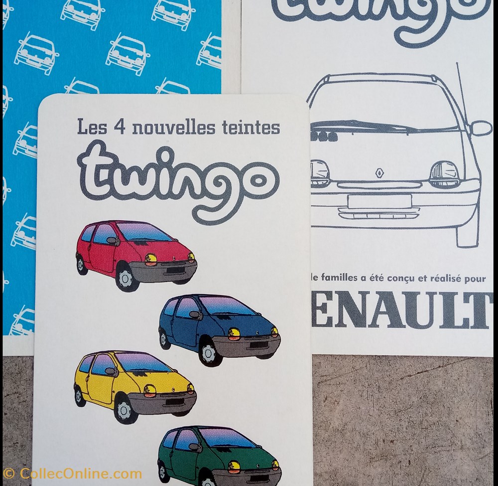 Jeux\société\constructeur\Renault 3 jouets cartes jouer jeux societe constructeur renault