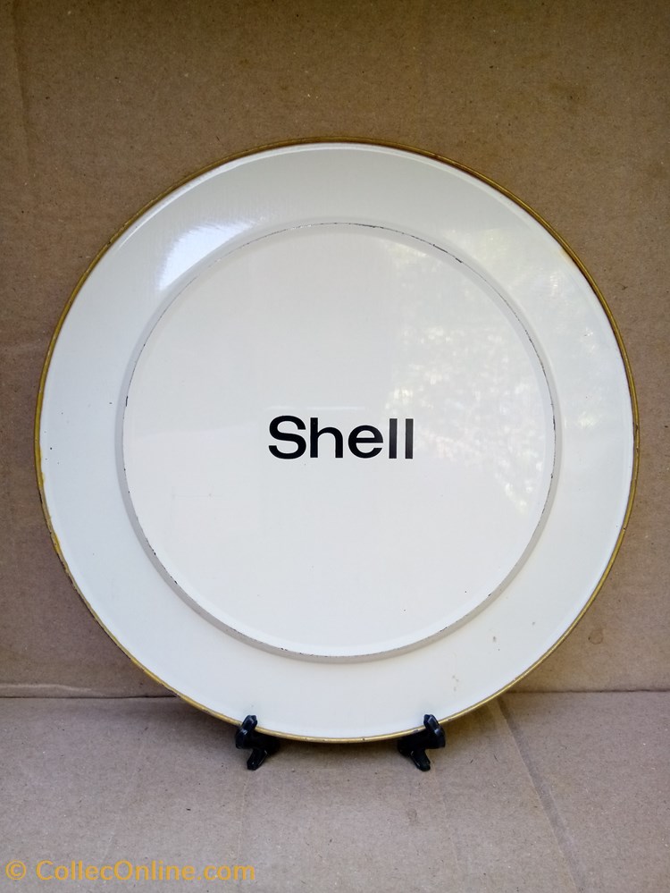 Décoration\assiette\pétrolier\Shell diver decoration assiette petrolier shell