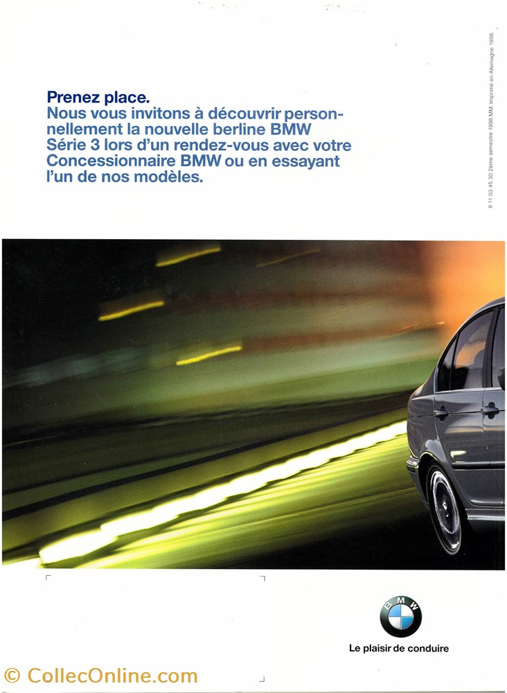 diver documents plaquettes commerciales constructeur bmw