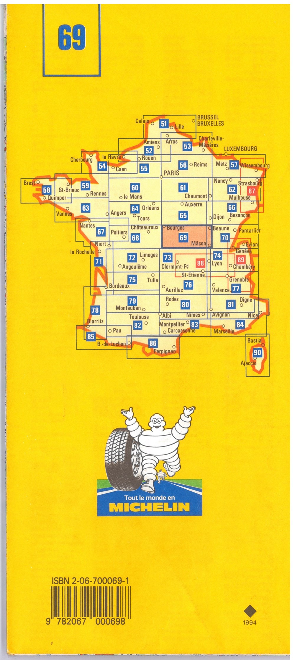 Documents\cartes routières\Michelin anciens documents cartes routieres michelin