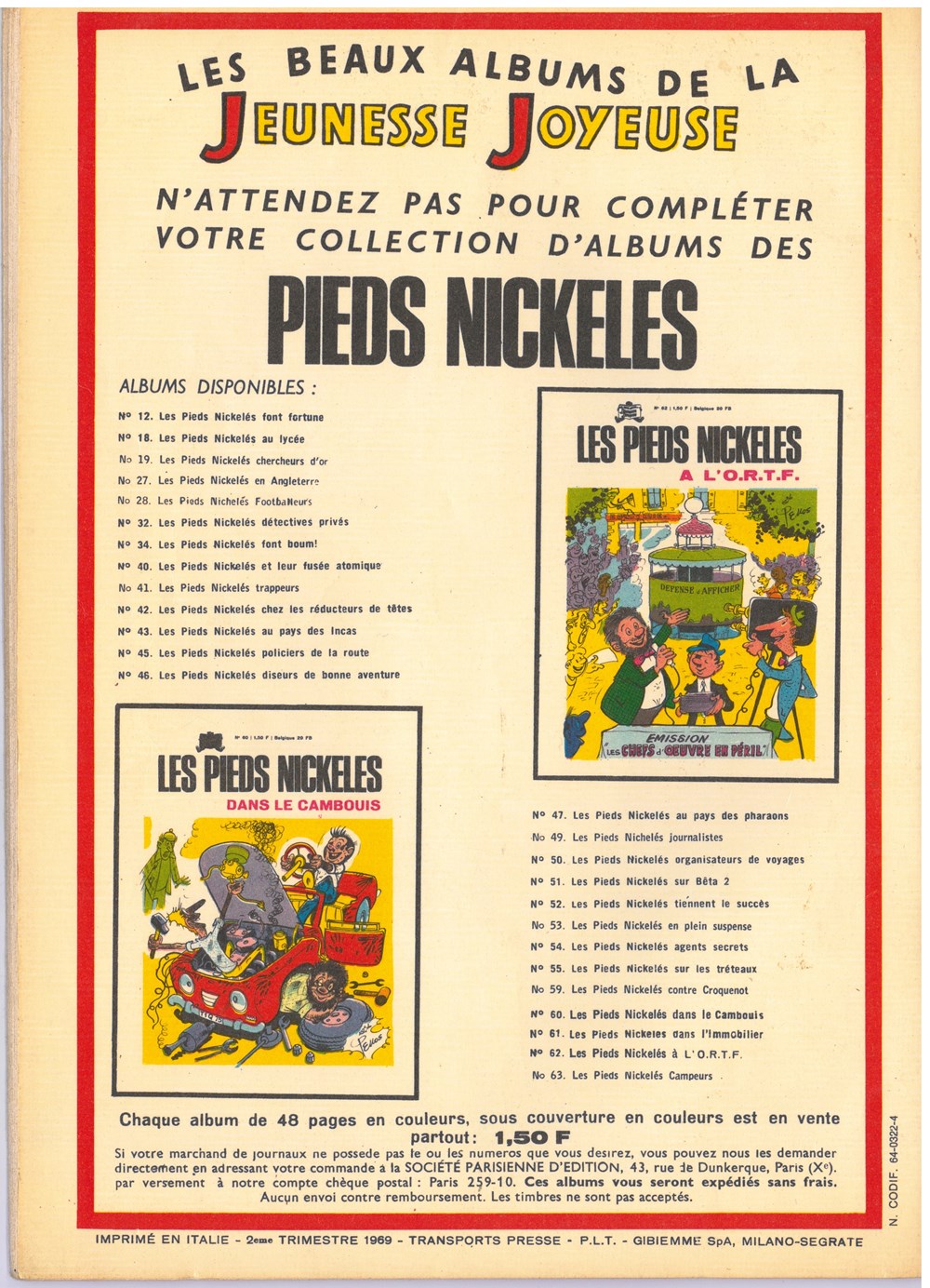 Bibi Fricotin 43 1 trim 75 livres bd revues bandes dessinees bibi fricotin 43 1 trim 75