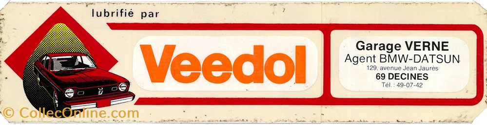 Autocollant\Garage\B.M.W. objets publicitaires autocollant garage b m w