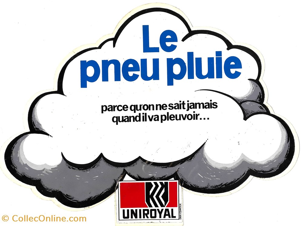 Autocollant\Equipementier\UNIROYAL objets publicitaires autocollant equipementier uniroyal