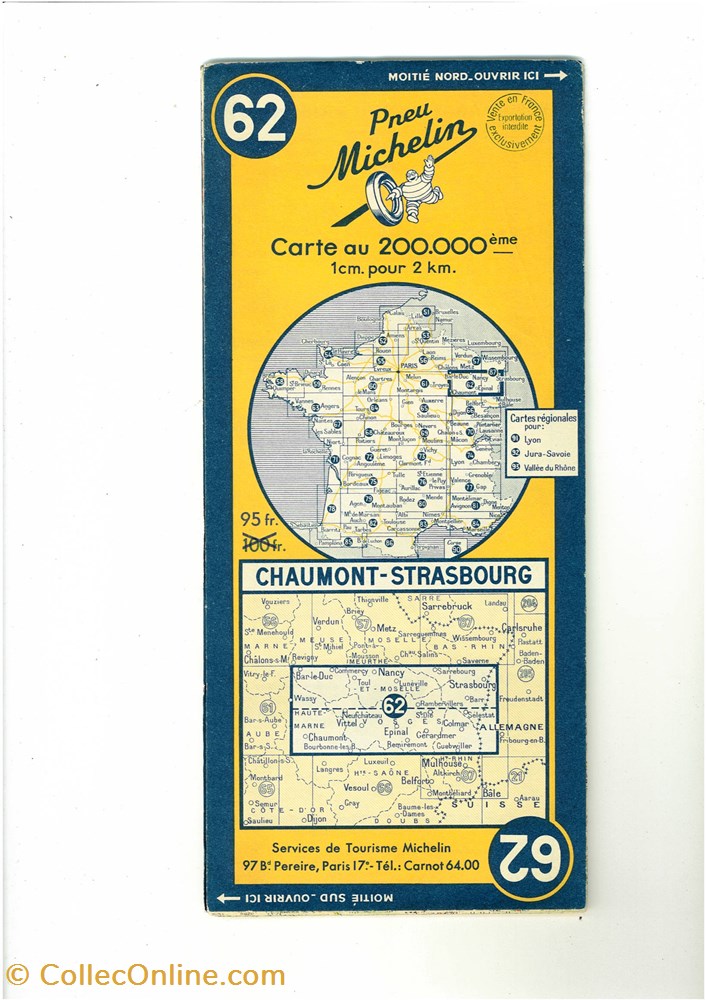 Documents\cartes routières\Michelin vieux papier documents cartes routieres michelin