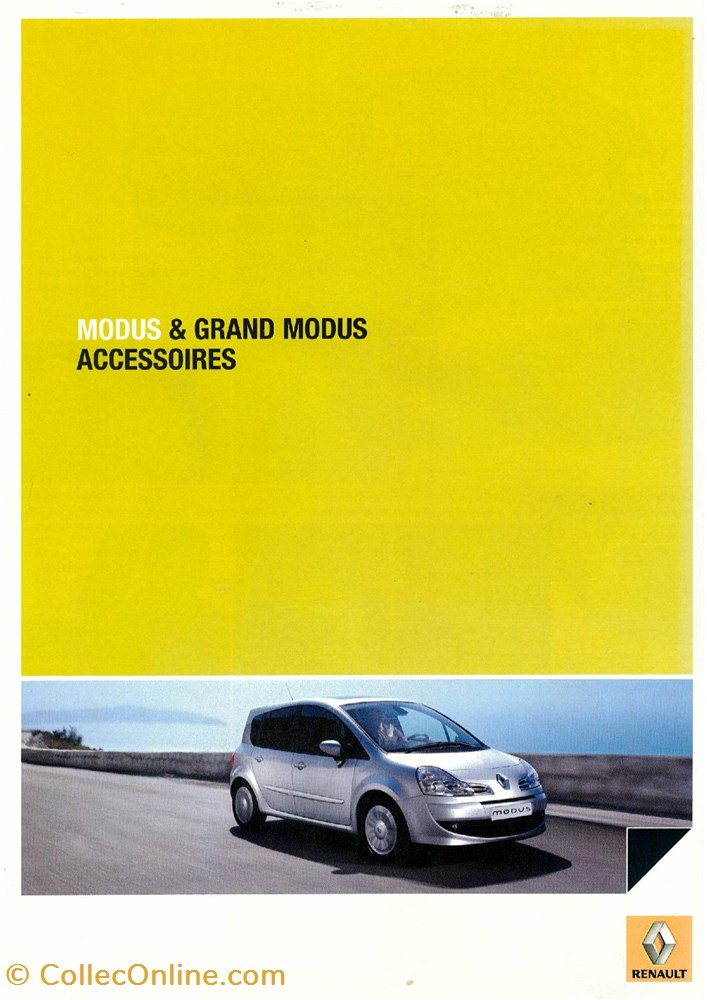 diver documents plaquettes accessoires constructeur renault