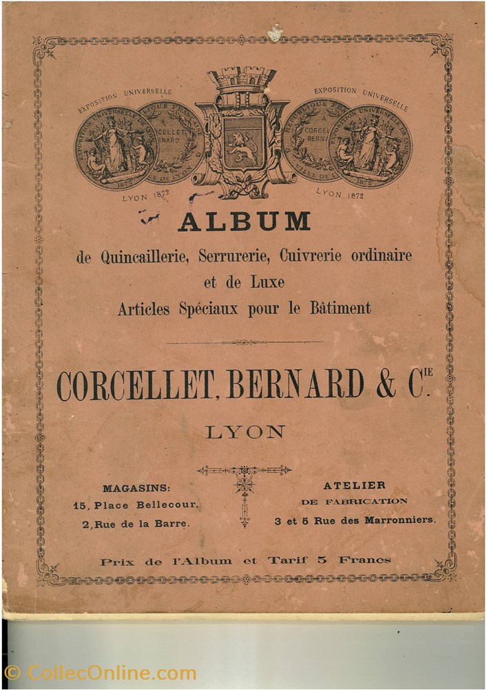 Publicité vieux papier publicite