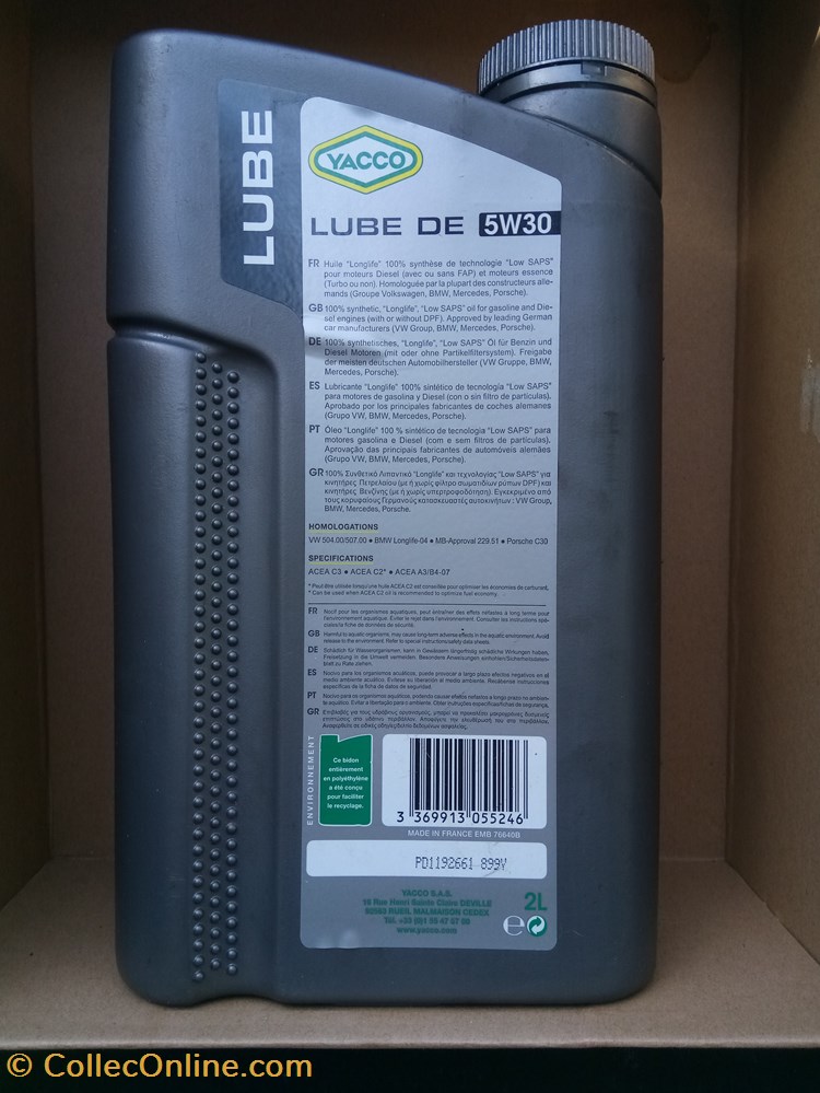 transports voiture bidons huile plastique petrolier yacco