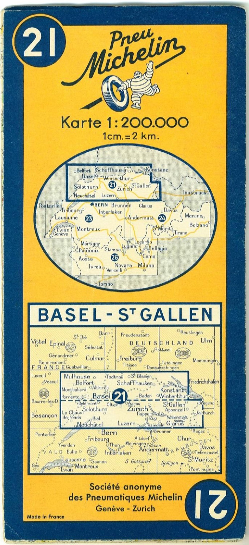 anciens documents cartes routieres michelin