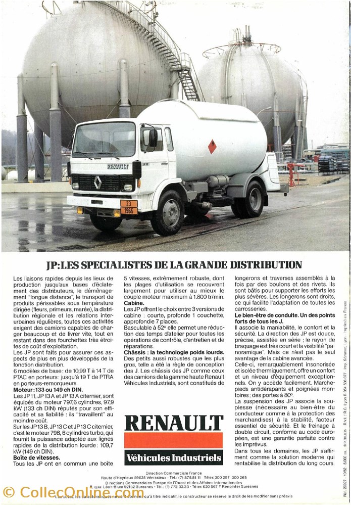 diver documents plaquettes commerciales constructeur renault trucks