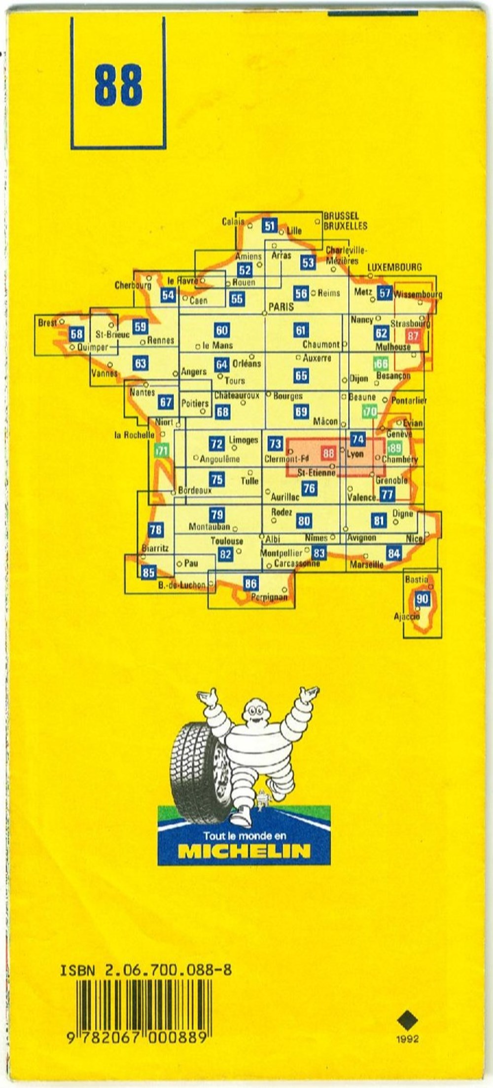 Documents\cartes routières\Michelin anciens documents cartes routieres michelin