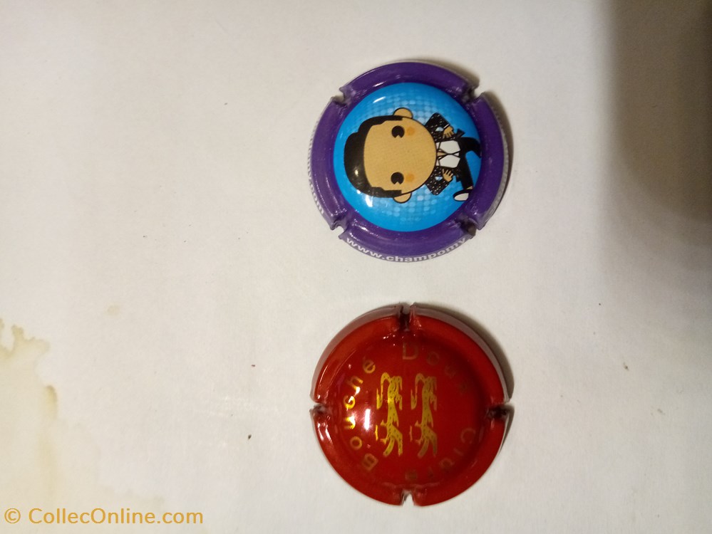 capsules champagne divers muselets