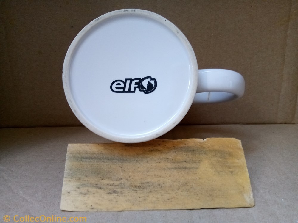 Art de la table\Mug porcelaine\pétrolier\Elf 4 divers art de la table mug porcelaine petrolier elf