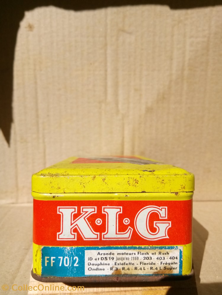 Objets_de_garage\boîtes\équipementier\KLG 2 publicitaire objets de garage boites equipementier klg