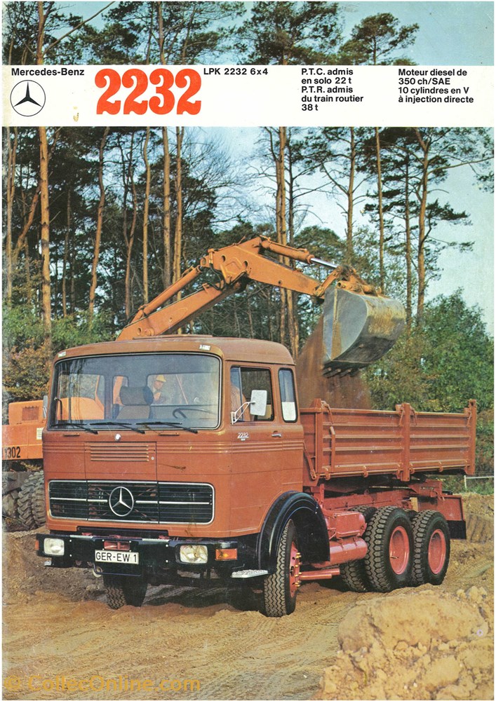 diver documents plaquettes commerciales constructeur mercedes
