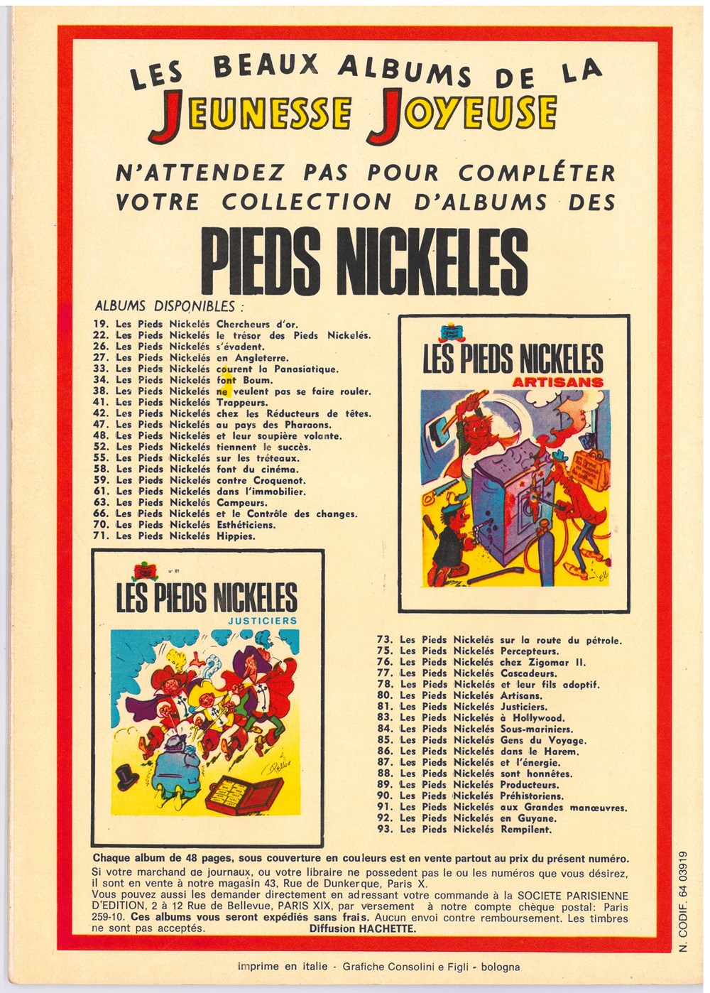 Bibi Fricotin 102 4 trim 76 livres bd revues bandes dessinees bibi fricotin 102 4 trim 76