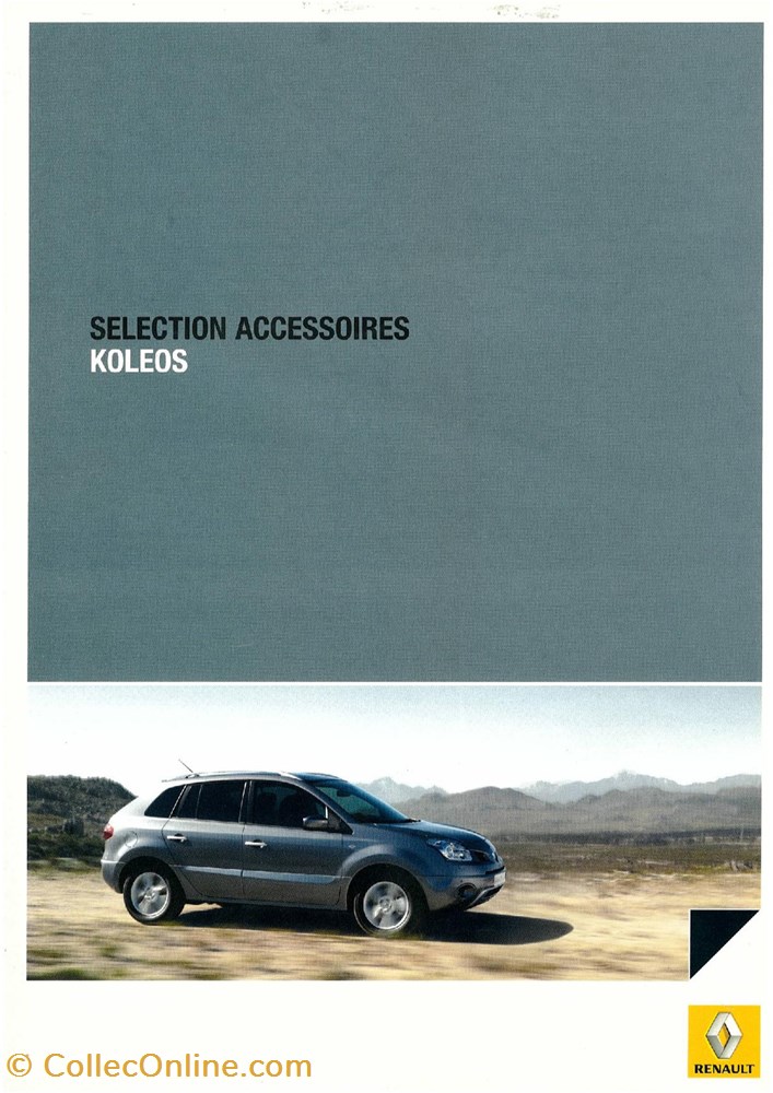 diver documents plaquettes accessoires constructeur renault
