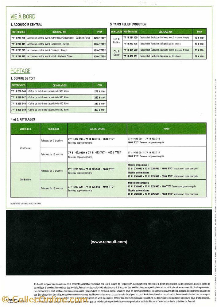 Documents\Plaquettes accessoires\constructeur\Renault diver documents plaquettes accessoires constructeur renault
