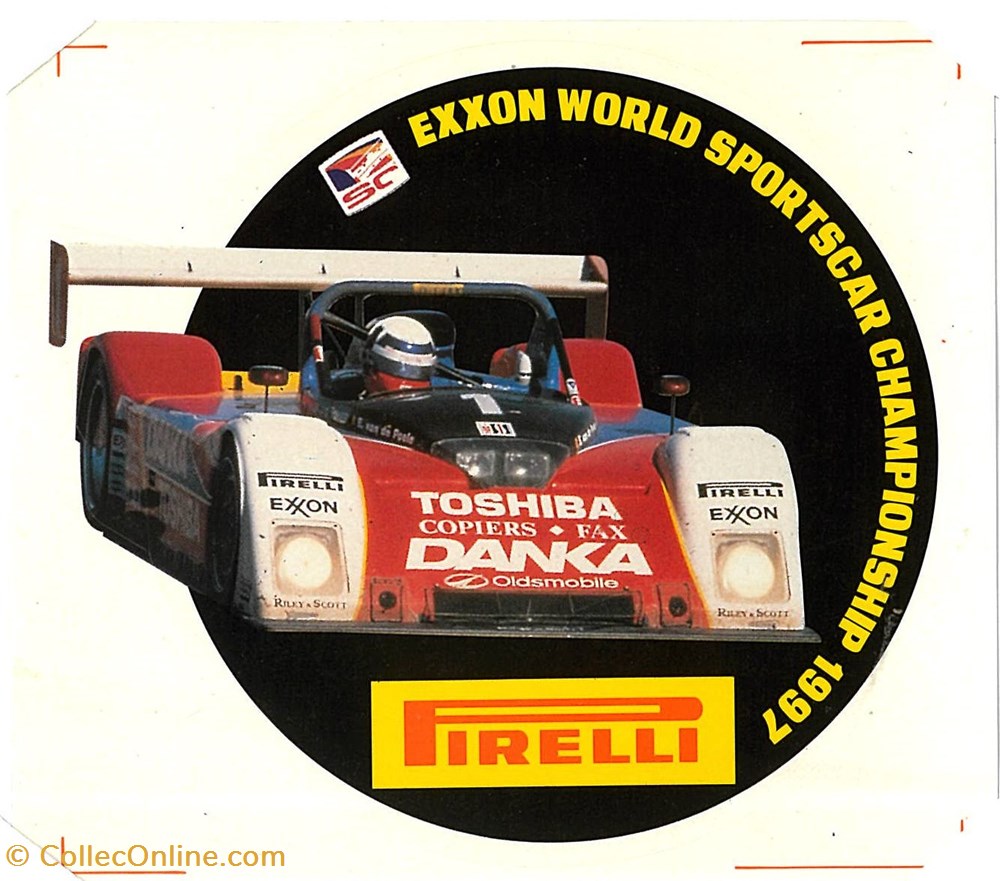 Autocollant\Equipementier\Pirelli objets publicitaires autocollant equipementier pirelli