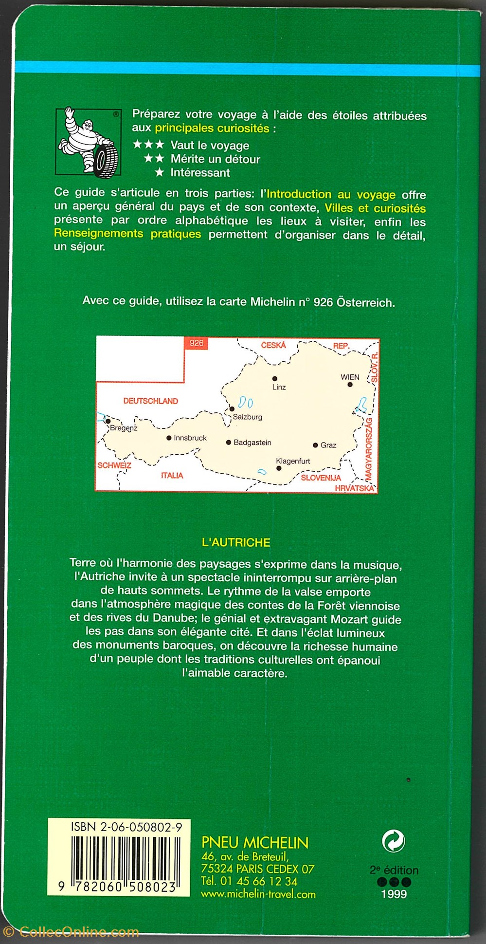 anciens documents guides verts michelin