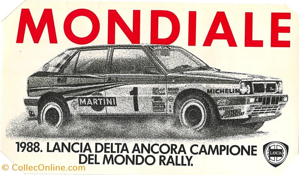 Autocollant\Constructeur\Lancia objets publicitaires autocollant constructeur lancia