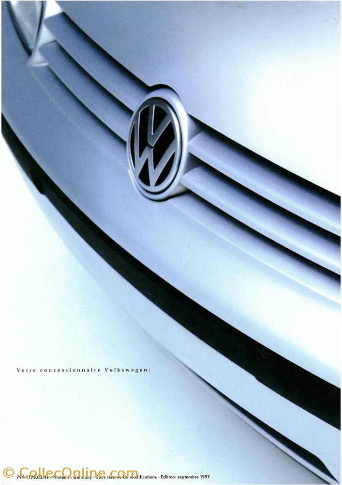 diver documents plaquettes commerciales constructeur volkswagen