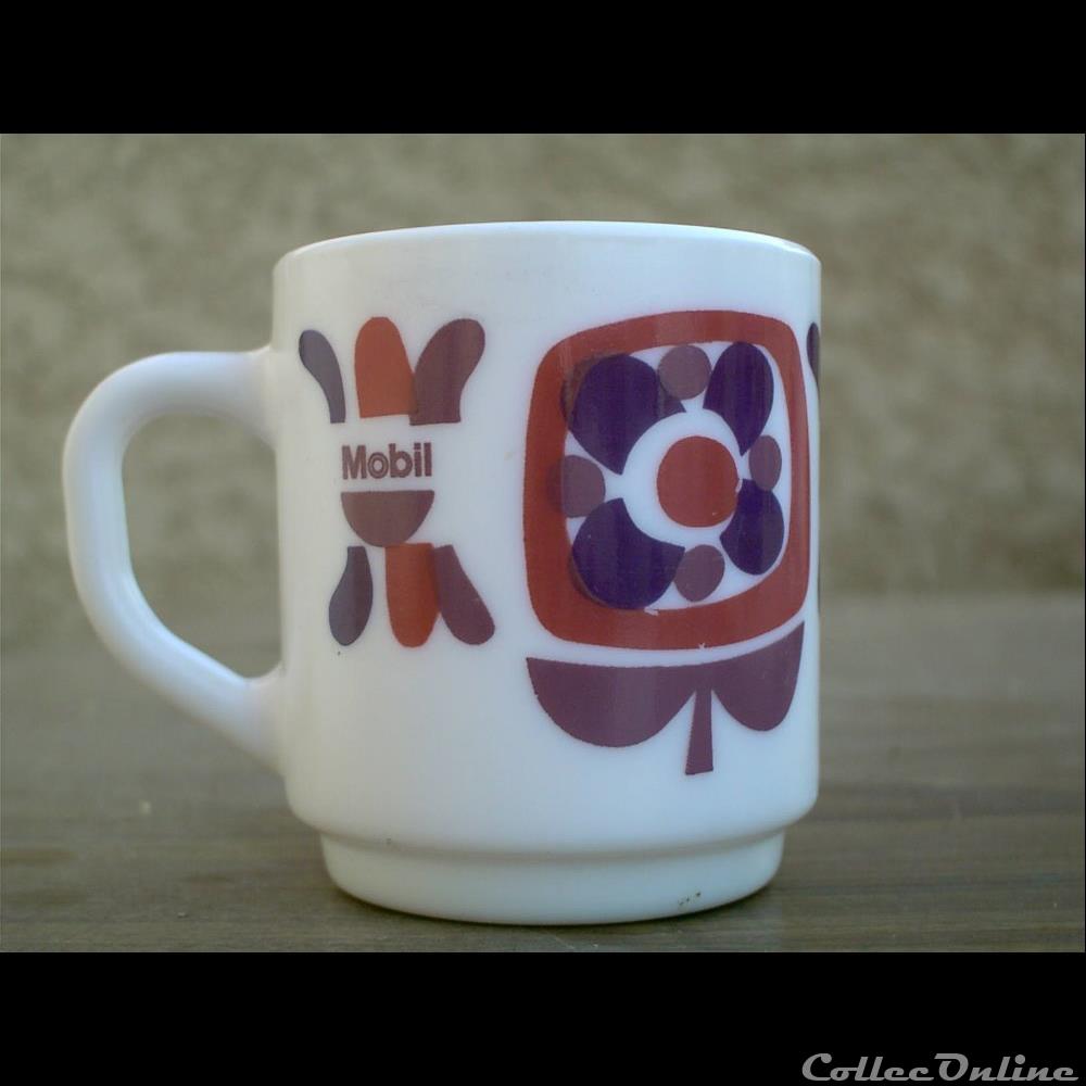 Art de la table\Mug\pétrolier\MOBIL diver art de la table mug petrolier mobil