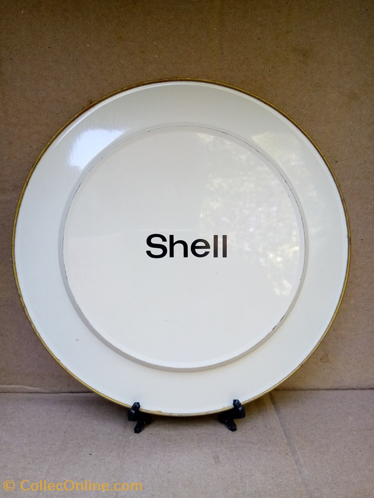 Décoration\assiette\pétrolier\Shell diver decoration assiette petrolier shell