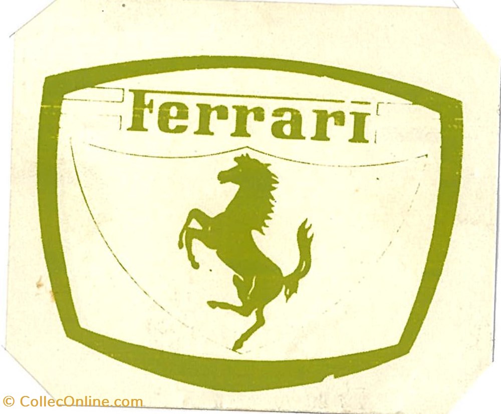Autocollant\Constructeur\Ferrari objets publicitaires autocollant constructeur ferrari