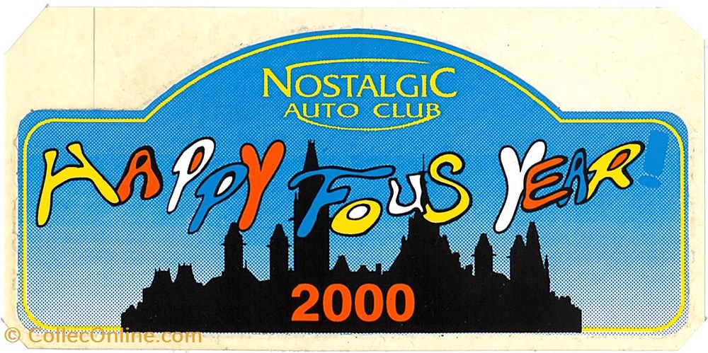 Autocollant\Circuits-clubs-équipes-musées objets publicitaires autocollant circuits clubs equipes musees