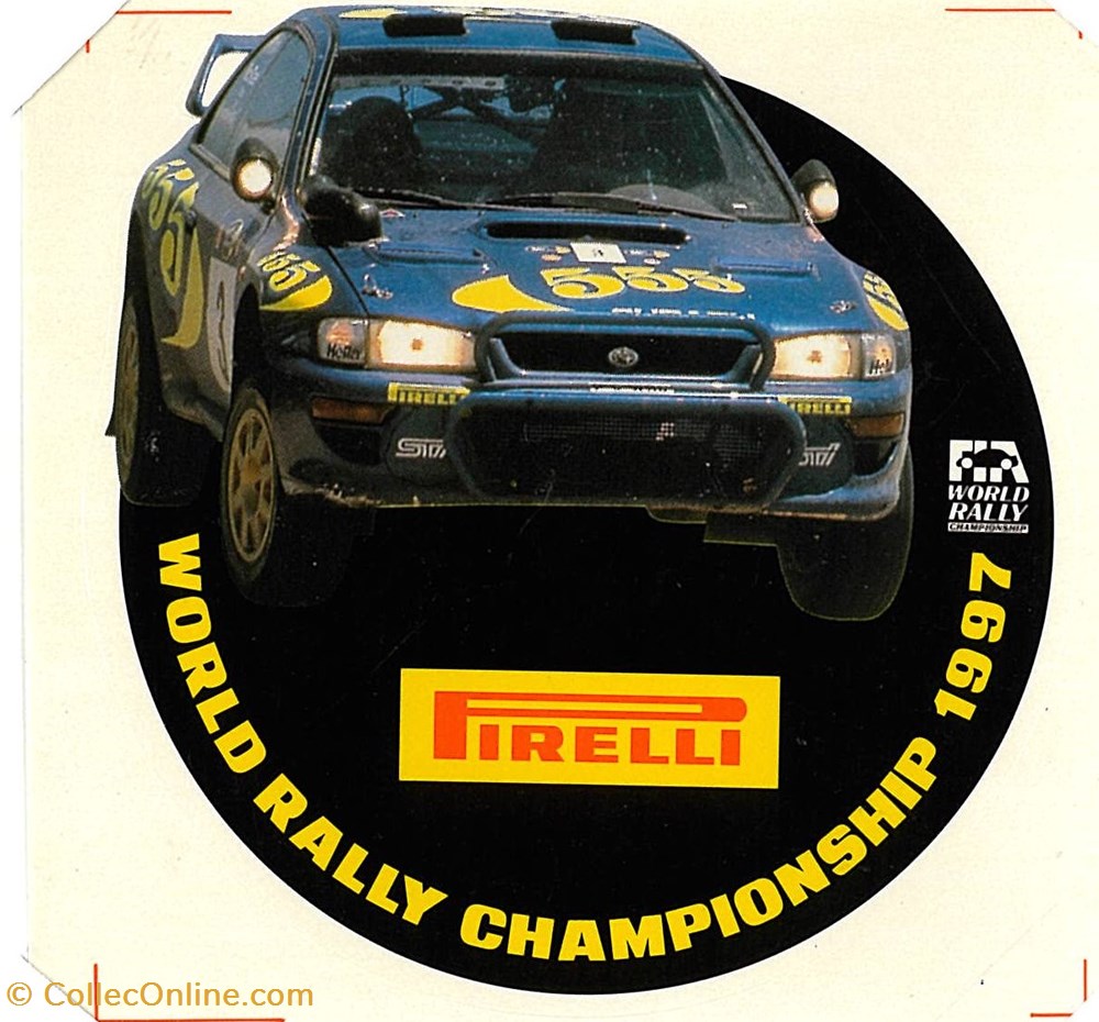 Autocollant\Equipementier\Pirelli objets publicitaires autocollant equipementier pirelli