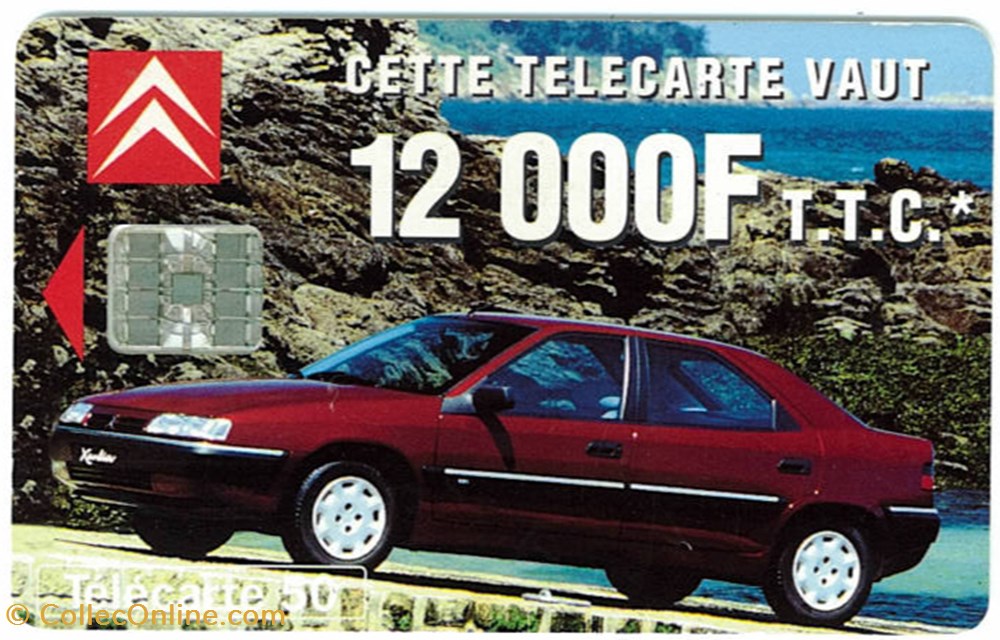 Télécarte\Citroën diver telecarte citroen