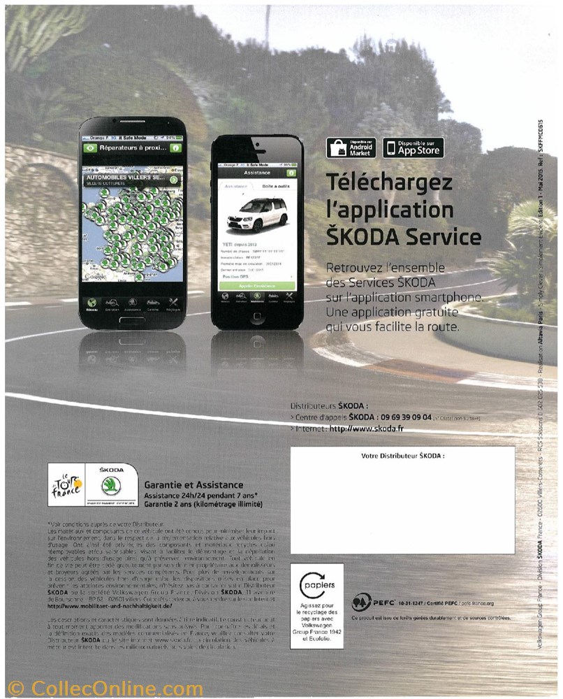 diver documents plaquettes commerciales constructeur skoda