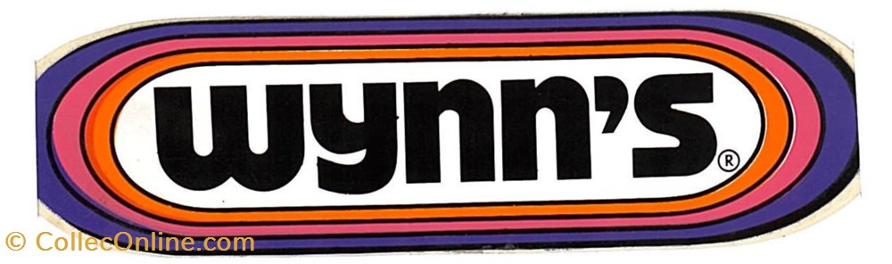 objets publicitaires autocollant petrolier wynn s
