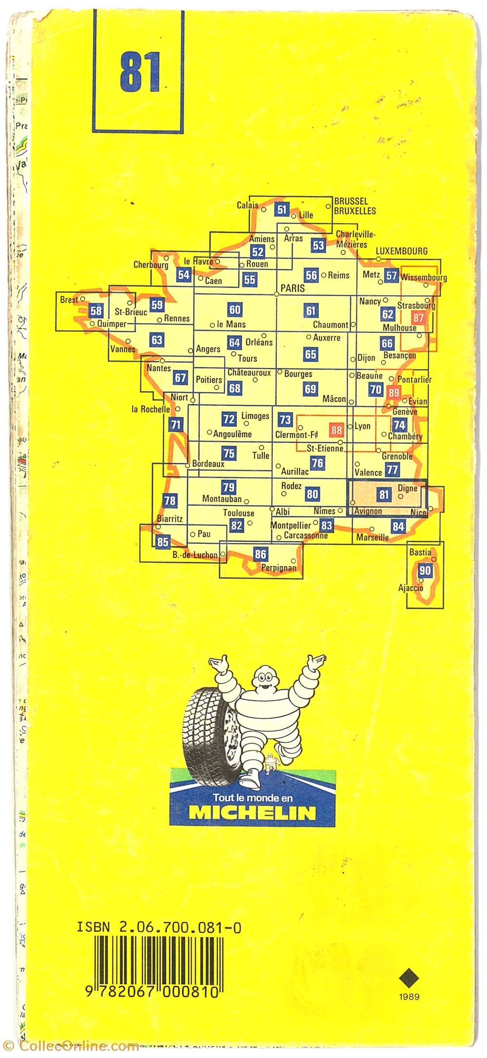 Documents\cartes routières\Michelin anciens documents cartes routieres michelin