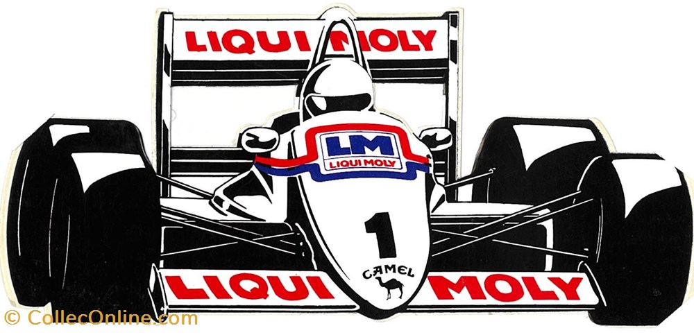 Autocollant\Pétrolier\Liqui-Moly objets publicitaires autocollant petrolier liqui moly